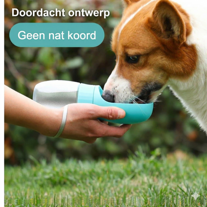 Drinkfles voor honden lekvrij nooit meer een dorstige hond onderweg